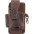 Vintage Marsupio Pelle 8 cm Variante brown