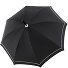 Ombrello a bastone Crystals 91 cm Variante schwarz ecru