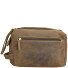  Vintage Borsa da toilette Pelle 23 cm Variante brown