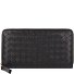  Piuma Portafoglio Pelle 19 cm Variante black-gold