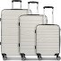  Seattle 4 ruote Set di valigie 3 pezzi Variante stone-grey