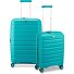  B-Flying 4 ruote Set di valigie 2 pezzi con piega di espansione Variante turchese