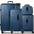  Set di valigie a 4 ruote Essentials14 Beautycase 4pcs con scomparto per laptop pieghevole ad espansione Variante dark blue metallic
