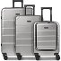  Dublin 4 ruote Set di valigie 3 pezzi espandibile Variante grey taupe