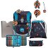  ErgoFlex Tiny Set di borse per la scuola 6 pezzi Variante Ninja Fighter