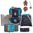 ErgoFlex Tiny Set di borse per la scuola 6 pezzi Variante Ninja Fighter ErgoFlex Tiny Set di borse per la scuola 6 pezzi Variante Ninja Fighter