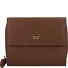  Asti Portafoglio Protezione RFID Vera Pelle 12 cm Variante saddle brown
