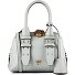  Bowling Bag Borsetta Pelle 21 cm Variante grigio silver