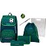 Ergoplus Set di borse per la scuola 8 pezzi Variante green Ergoplus Set di borse per la scuola 8 pezzi Variante green