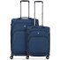 Gateway 4 ruote Set di valigie 2 pezzi con piega di espansione Variante blue Gateway 4 ruote Set di valigie 2 pezzi con piega di espansione Variante blue