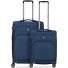  Gateway 4 ruote Set di valigie 2 pezzi con piega di espansione Variante blue