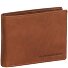  Walid Portafoglio Protezione RFID Pelle 12 cm Variante cognac