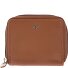  Polo Portafoglio Protezione RFID Vera Pelle 10 cm Variante cognac