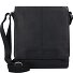  Wax Pull Up Borsa a tracolla Pelle 22 cm Variante schwarz