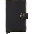 Miniwallet Custodia per carta di credito Protezione RFID Pelle 6.5 cm Variante black - ochre