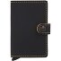  Miniwallet Custodia per carta di credito Protezione RFID Pelle 6.5 cm Variante black - ochre