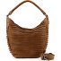  Borsa a tracolla Animal S scanalata in pelle 33 cm Variante desert brown