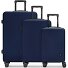  Essentials 09 3-SET 4 ruote Set di valigie 3 pezzi Variante dark-blue