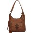  Urban Poets Cameron Borsa a spalla Vera Pelle 24 cm Variante charming cognac