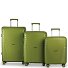  Havanna 4 ruote Set di valigie 3 pezzi Variante khaki