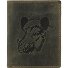  Vintage Portafoglio Pelle 9.5 cm Variante wild boar