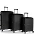  AirLite 4 ruote Set di valigie 3 pezzi con piega di espansione Variante black