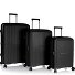 AirLite 4 ruote Set di valigie 3 pezzi con piega di espansione Variante black  AirLite 4 ruote Set di valigie 3 pezzi con piega di espansione Variante black