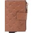  Leggero Stampa leggero stampa Custodia per carta di credito Protezione RFID Pelle 7 cm Variante cognac