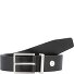  Cintura in pelle casual Variante black | 115 cm