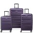 Air Armour 4 ruote Set di valigie 3 pezzi con piega di espansione Variante dunkel violett Air Armour 4 ruote Set di valigie 3 pezzi con piega di espansione Variante dunkel violett