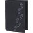  New Cryptan Portafoglio Protezione RFID 13 cm Variante schwarz-footsteps grey