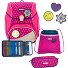Alpha Neon Safety Set di borse per la scuola 4 pezzi Variante pink glow Alpha Neon Safety Set di borse per la scuola 4 pezzi Variante pink glow