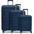 Essentials 11 3-SET 4 ruote Set di valigie 3 pezzi Variante dark blue