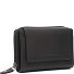  Orveta Portafoglio Protezione RFID Vera Pelle 13 cm Variante black