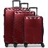  Essentials 18 4 ruote Set di valigie 3 pezzi con piega di espansione Variante metallic-red shiny