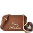  Heart Charm Borsa a tracolla Pelle 20 cm Variante brown - brown
