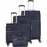  Miigo 4 Roll Suitcase Set 4pcs. Variante tiefseeblau
