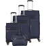  Miigo 4 ruote Set di valigie 4 pezzi espandibile Variante tiefseeblau
