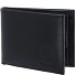  Leather Portafoglio Protezione RFID Vera Pelle 11 cm Variante schwarz-circle bloom