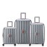 Carrousel 4 ruote Set di valigie 3 pezzi con piega di espansione Variante platin Carrousel 4 ruote Set di valigie 3 pezzi con piega di espansione Variante platin