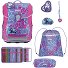 Neo Set di borse per la scuola 4 pezzi Variante Pony Love  Neo Set di borse per la scuola 4 pezzi Variante Pony Love