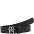  TH Logo Cintura Vera Pelle Variante black | 70 cm