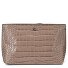 Top Pochette Pelle 28 cm Variante taupe brown Top Pochette Pelle 28 cm Variante taupe brown