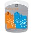  Set di etichette con indirizzo 4 pezzi. Variante blue-orange