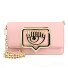 Eyelike buckle Pochette 19.5 cm Variante malva Eyelike buckle Pochette 19.5 cm Variante malva