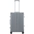 Trolley Traveler a 4 ruote da 67 cm con borsa porta abiti Variante platinum  Trolley Traveler a 4 ruote da 67 cm con borsa porta abiti Variante platinum