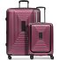  Set di valigie Essentials 14 a 4 ruote 2 pz. scomparto per laptop con piega elastica Variante aubergine metallic