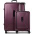  Set di valigie Essentials 14 a 4 ruote 2 pz. scomparto per laptop con piega elastica Variante aubergine metallic