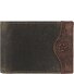  Portafoglio Hunter RFID in pelle 12 cm Variante khaki-brown