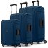  Set di valigie Essentials 15 a 4 ruote 3 pezzi con chiusura a tre punti Variante navy blue